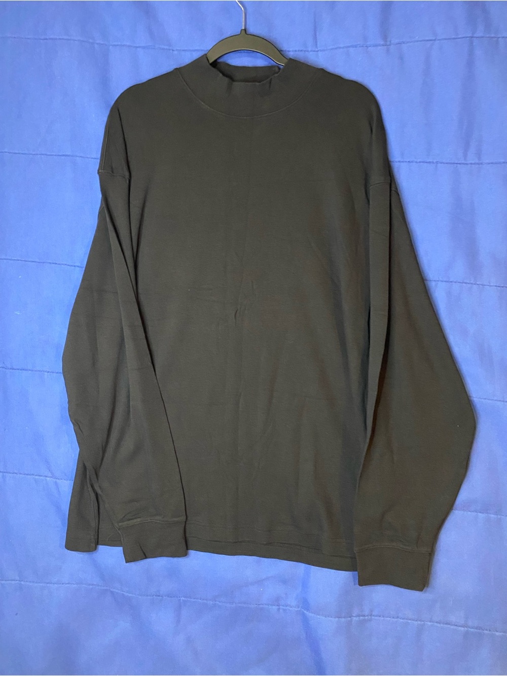 Saddlebred Black Long Sleeve Mock Neck Shirt